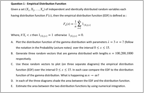 Empirical Distribution Function